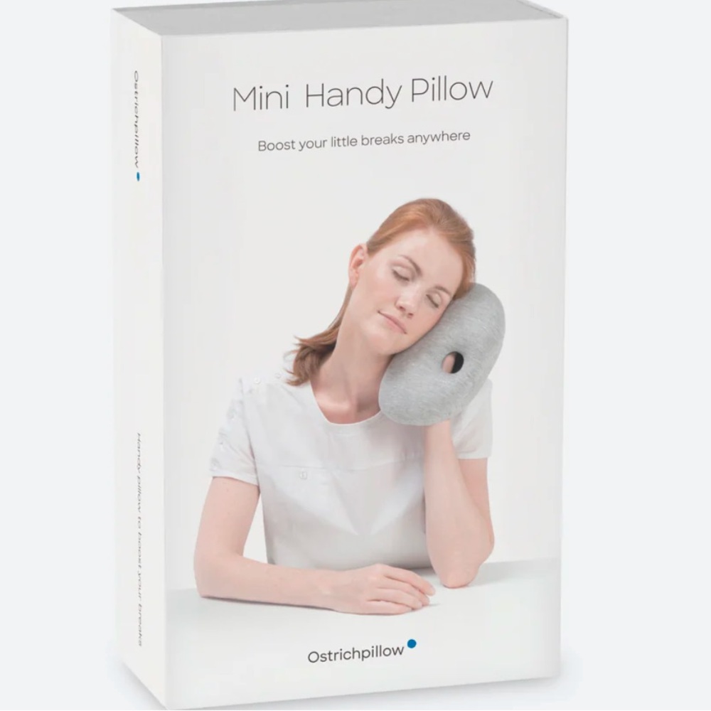 OSTRICHPILLOW NEW mini handy pillow -gray/blue